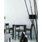 2 Chaises de bar CRESENT- cuisine/salle &agrave; manger  WENGE