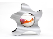 Aquarium design gris m&eacute;tallis&eacute; STAR