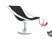 Bain de soleil design noir et blanc SUNSET