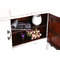 Buffet baroque blanc 2 portes 2 tiroirs ROSALA