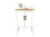 Buffet baroque blanc 2 portes ROSALA