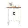 Buffet baroque blanc 2 portes ROSALA