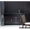 Buffet bas JAIRO 2 portes, 3 tiroirs - chene - coloris wenge image pub1