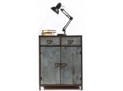 Buffet bois et m&eacute;tal industriel HARRY