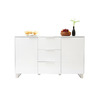 Buffet design laqu&eacute; blanc HALIFAX