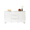 Buffet design laqu&eacute; blanc HALIFAX