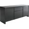 Buffet design laqu&eacute; noir WILSON
