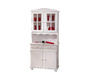 Buffet vaisselier 2 portes pin blanc MILENA