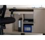 Bureau de direction Ariane caisson 3 tiroirs et meuble de rangement