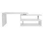Bureau design blanc laqu&eacute; amovible MAX