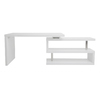Bureau design blanc laqu&eacute; amovible MAX
