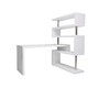 Bureau design blanc laqu&eacute; amovible T-MAX