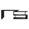 Bureau design noir laqu&eacute; amovible MAX