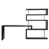 Bureau design noir laqu&eacute; amovible T-MAX