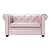 Canap&eacute; BABY CHESTERFIELD 2 places - coloris nacr&eacute; image pub1