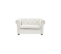 Canap&eacute; enfant 2 places blanc -  BABY CHESTERFIELD