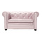 Canap&eacute; enfant 2 places nacr&eacute;  -  BABY CHESTERFIELD