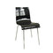Chaise cuisine / salle &agrave; manger CINDY design noire