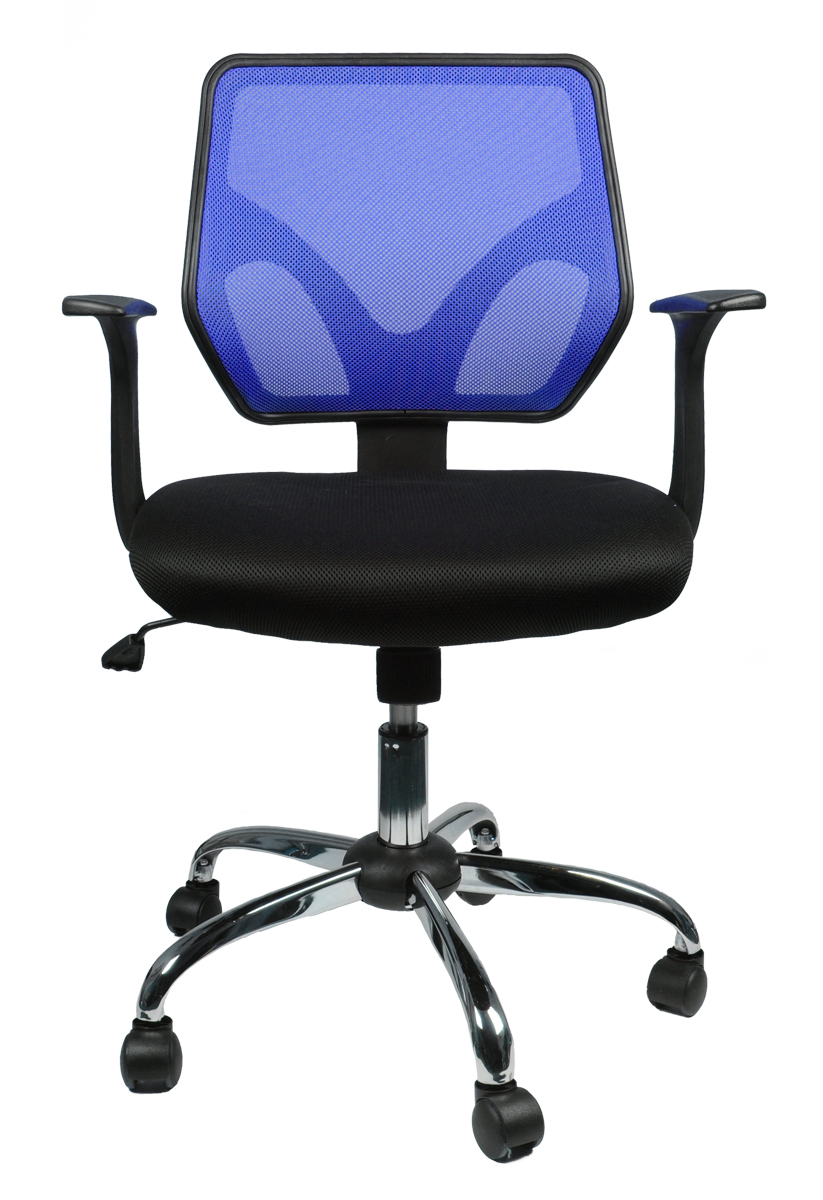 Chaise de bureau Connor coloris bleu image 1