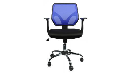 Chaise de bureau Connor coloris bleu image 1