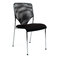 Chaise de bureau / visiteur en r&eacute;sille TOMMY (lot de 4)