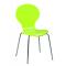 Chaise de cuisine / salle &agrave; manger design bois vert ABIGAIL (lot de 4)