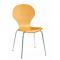 Chaise de cuisine / salle &agrave; manger en bois h&ecirc;tre ANGEL (lot de 4)