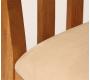 Chaise de cuisine / salle &agrave; manger en bois OKETA (lot de 2)