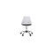 Chaise design &agrave; roulettes blanc NEW STEEVY