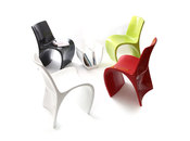 Chaise design blanche OWIE