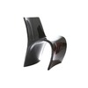 Chaise design noire OWIE