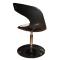 Chaise / fauteuil design r&eacute;tro noir et blanc GROOVY