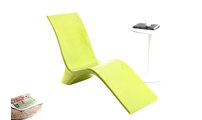 Chaise longue design vert anis ZOWIE