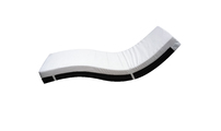 Chaise longue en r&eacute;sine tress&eacute;e Oc&eacute;ana
