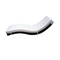 Chaise longue en r&eacute;sine tress&eacute;e Oc&eacute;ana