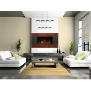 Chemin&eacute;e d&eacute;corative design &eacute;lectrique Padova image pub1