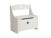 Coffre &agrave; jouets banc enfant ETOILE