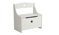 Coffre &agrave; jouets banc enfant ETOILE