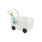 Coffre de rangement chariot enfant blanc ETOILE