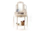 Coiffeuse baroque blanche BIANCA