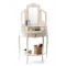 Coiffeuse baroque blanche BIANCA