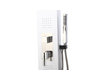 Colonne de douche hydromassante blanche TRENDY