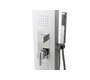Colonne de douche hydromassante blanche TRENDY
