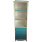 Colonne / meuble de rangement salle de bain TROPIC - coloris bleu lagon