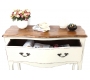 Commode baroque blanche 100 cm ROSALA