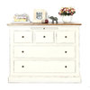 Commode baroque blanche SOFIA