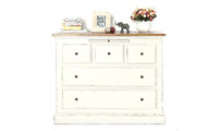 Commode baroque blanche SOFIA