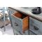 Commode bois industrielle 9 tiroirs Willard