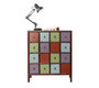 Commode bois multicolore MOSAICA