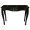 Console baroque noire 1 tiroir Louisa
